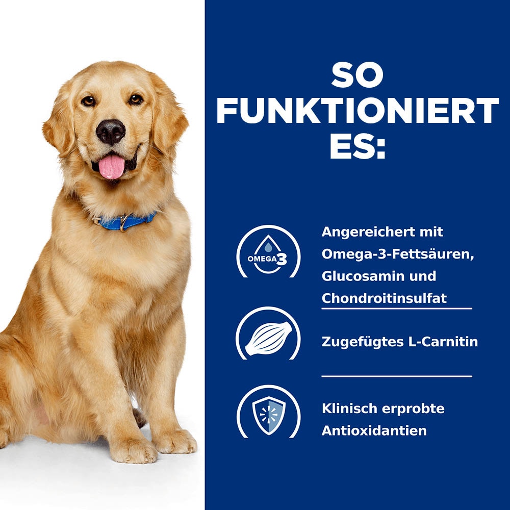 Hills Prescription Diet j/d Reduced Calorie Trockenfutter für Hunde mit Huhn_3