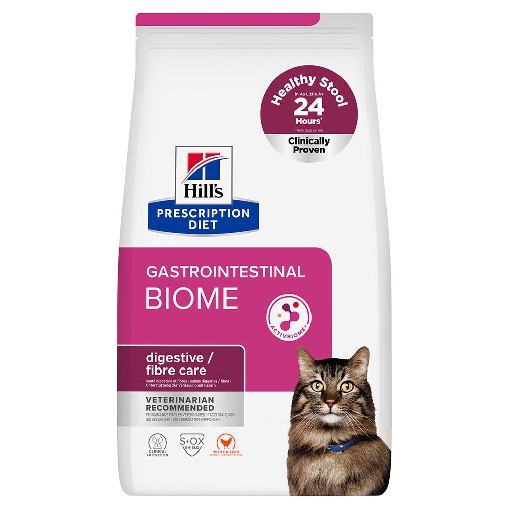 Hill's Prescription Diet Gastrointestinal Biome Trockenfutter für Katzen mit Huhn_0