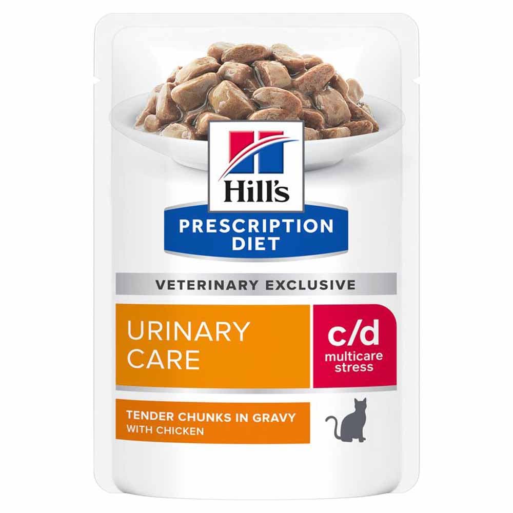 Hills Prescription Diet c/d Multicare Stress Huhn Frischebeutel Katze_0