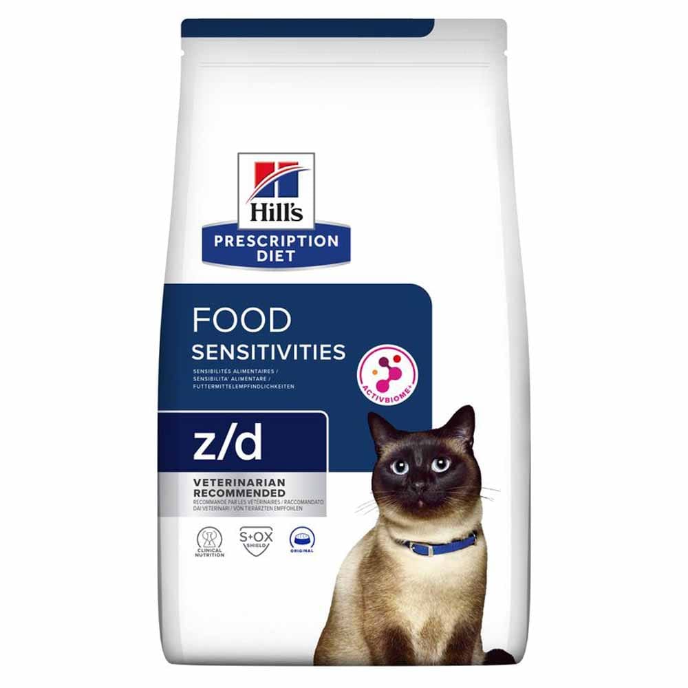 Hills Prescription Diet z/d Food Sensitivities Trockenfutter Katze_0