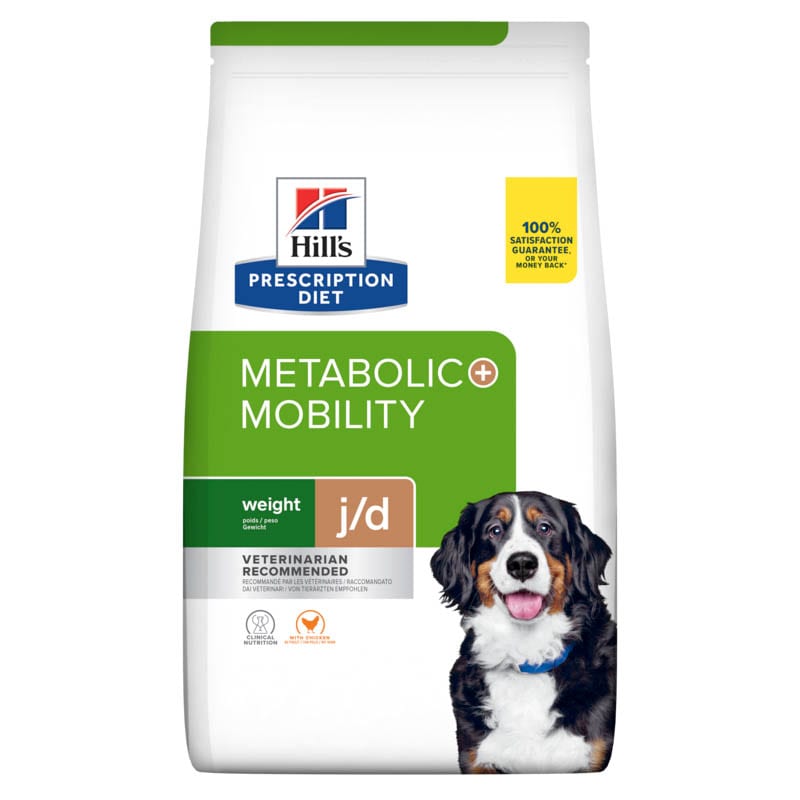 Hills Prescription Diet Metabolic + Mobility Trockenfutter für Hunde mit Huhn_0
