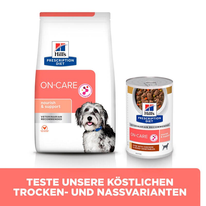 Hills Prescription Diet ON-Care Ragout für Hunde mit Huhn und zugefügtem Gemüse_5