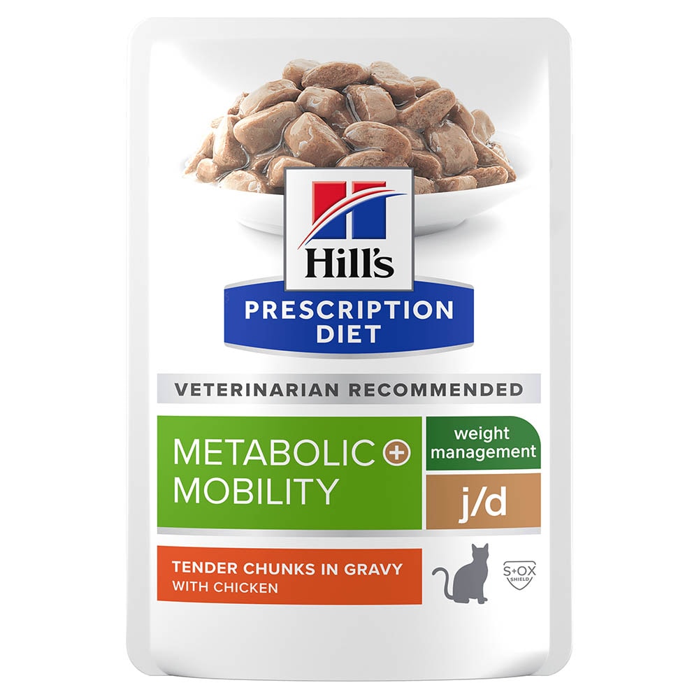 Hills Prescription Diet Metabolic + Mobility mit Huhn Nassfutter für Katzen_0