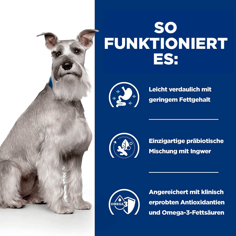 Hills Prescription Diet i/d Low Fat Ragout mit Huhngeschmack & zugefügtem Gemüse Hund_4