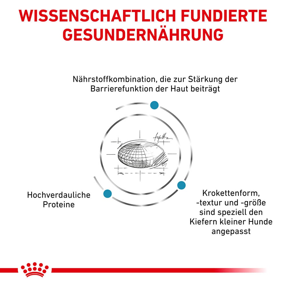Royal Canin Veterinary Skin Care Small Dogs Trockenfutter für Hunde_2