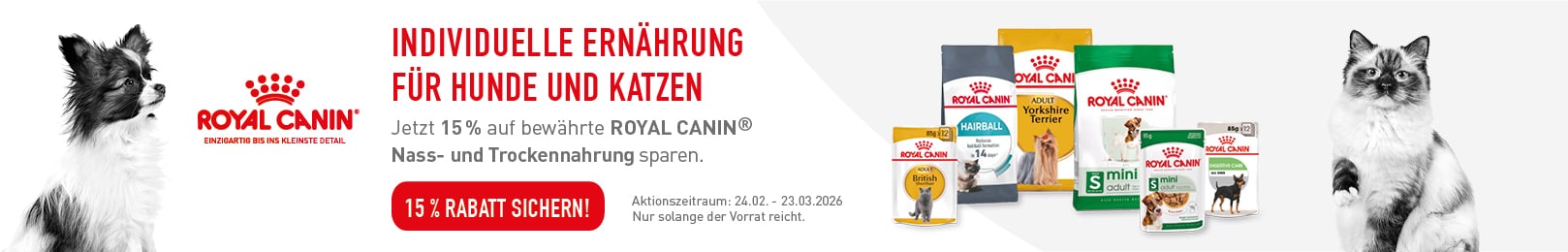 Royal Canin Aktion