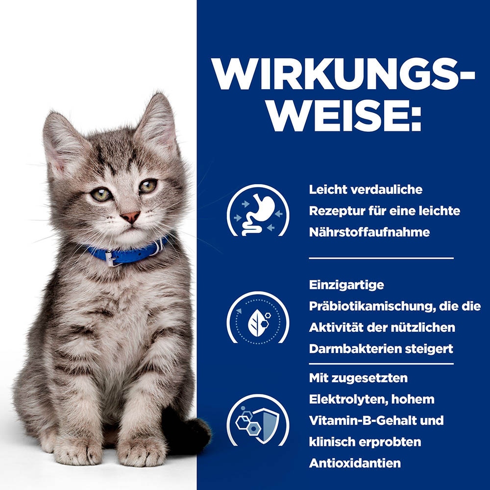Hills Prescription Diet i/d Digestive Care Nassfutter für Kätzchen mit Huhn_4
