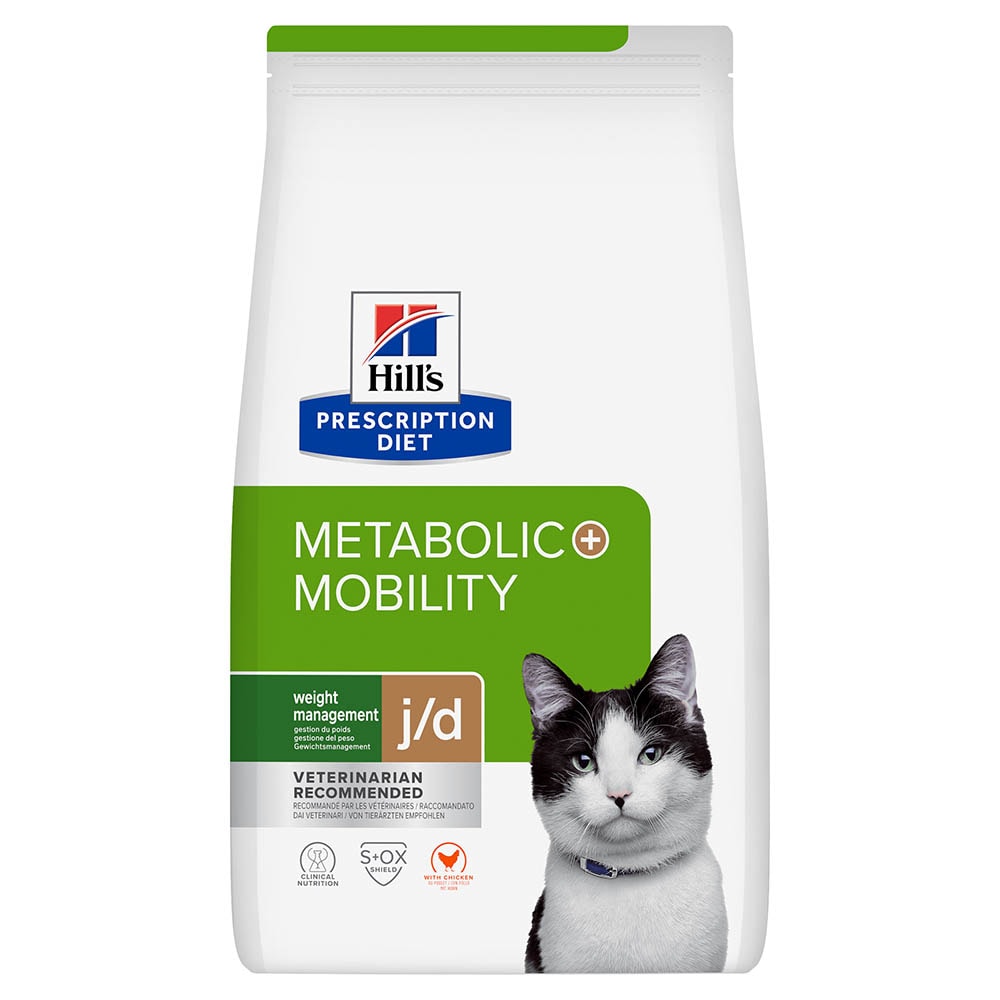 Hills Prescription Diet Metabolic + Mobility mit Huhn Trockenfutter für Katzen_0