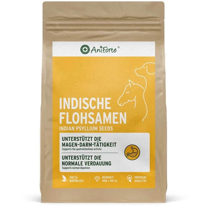 AniForte Indische Flohsamen für Hunde und Katzen_0