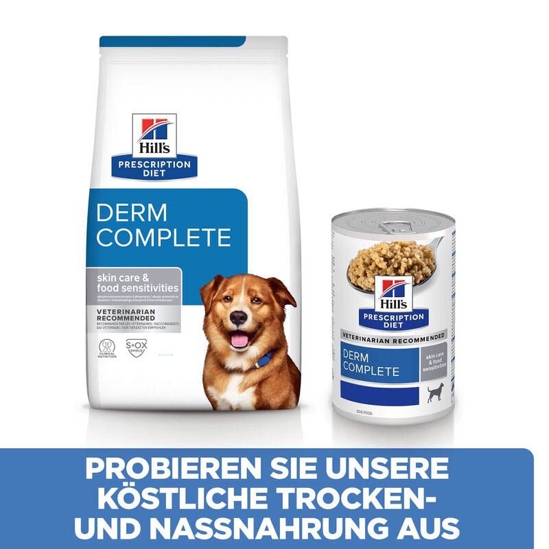 Hills Prescription Diet Derm Complete Hundefutter Dose_6
