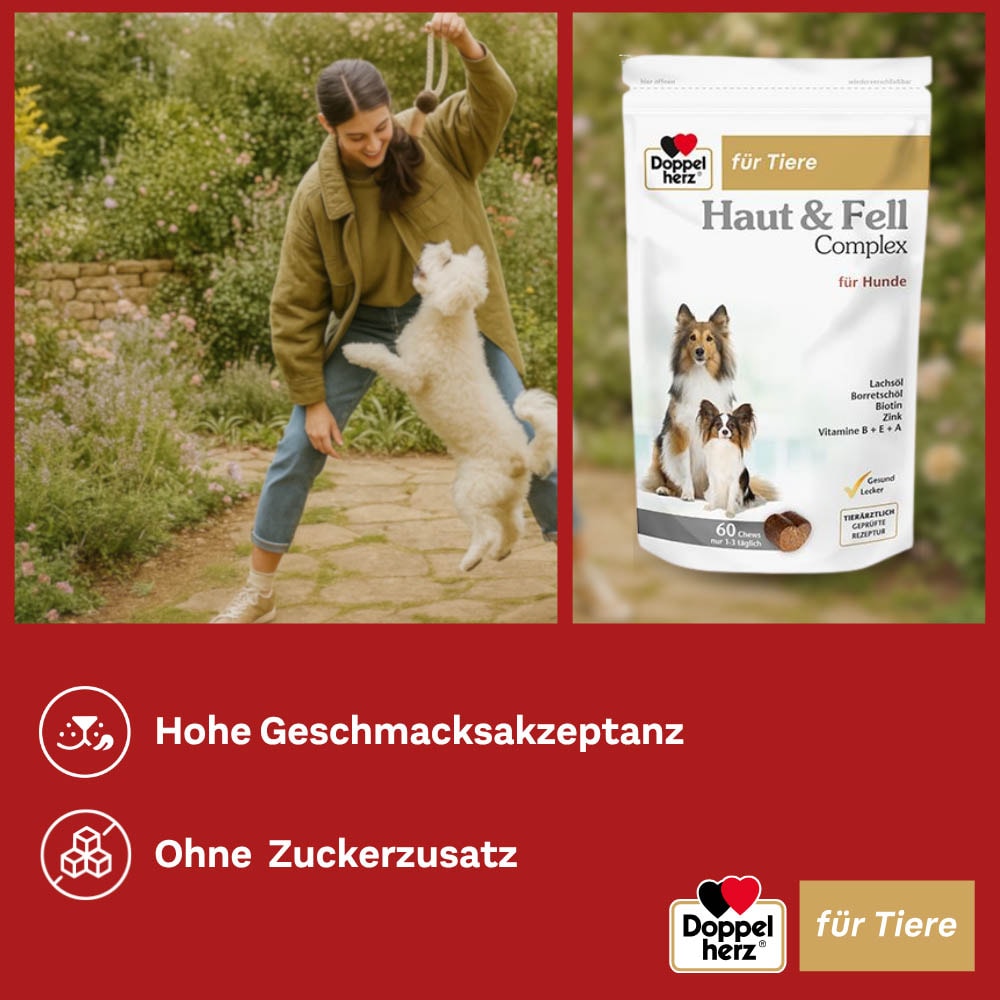 Doppelherz Haut und Fell Complex für Hunde_5