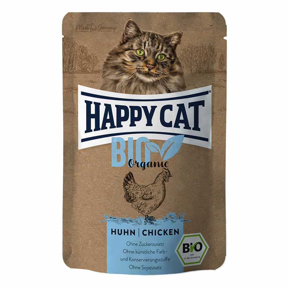 Happy Cat Bio Pouch Huhn_0