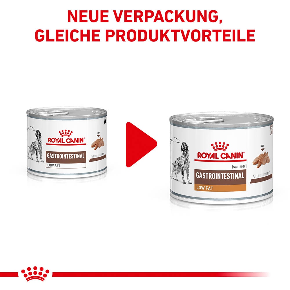 Royal Canin Veterinary Gastrointestinal Low Fat Nassfutter für Hunde_2