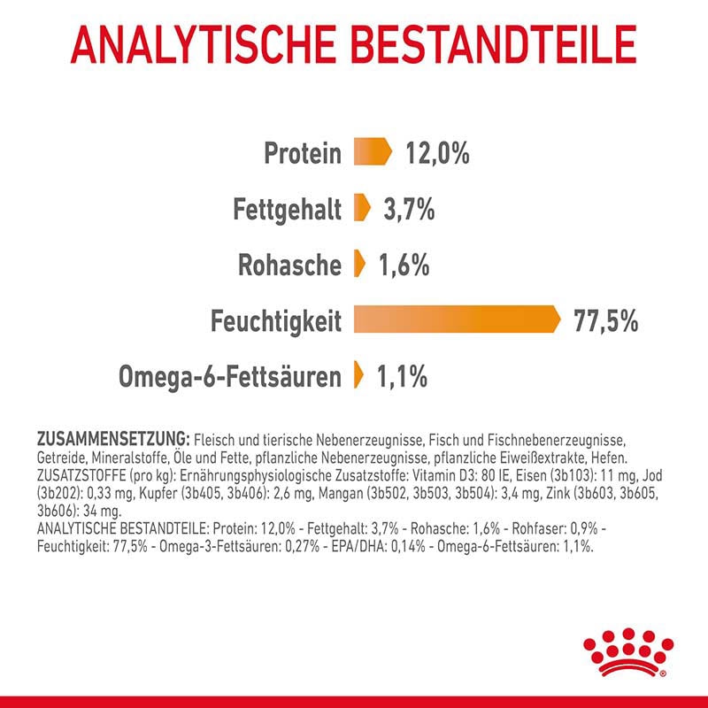 Royal Canin Hair & Skin Care Katzennahrung Feucht für gesundes Fell (Intense Beauty)_6