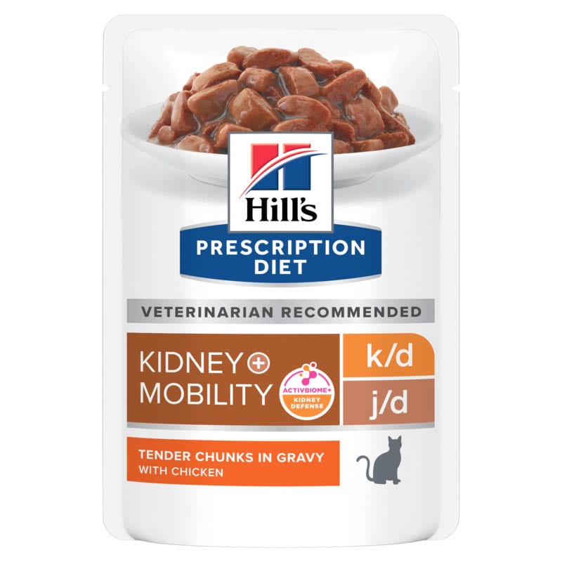 Hills Prescription Diet k/d Plus Mobility Katzenfutter Frischebeutel_0