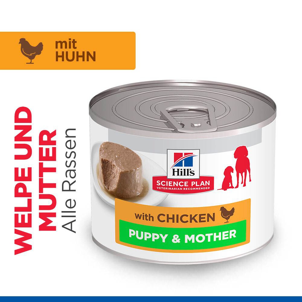 Hills Science Plan Puppy & Mother Tender Mousse mit Huhn_2