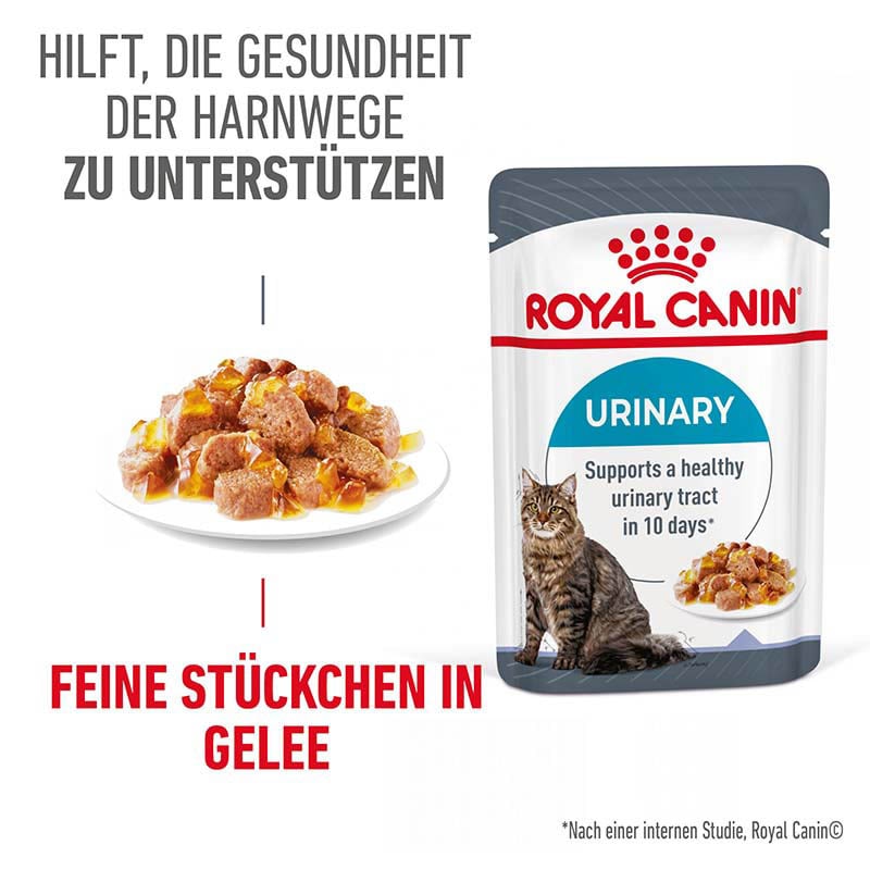Royal Canin Urinary Care Nassfutter für Katzen in Gelee zur Unterstützung der Harnwege_0