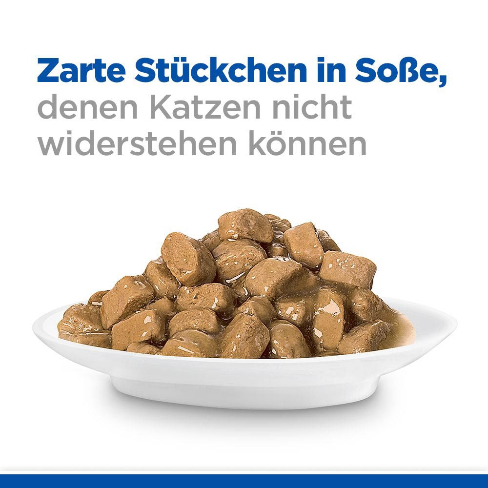 Hills Science Plan Sensitive Stomach & Skin Adult Nassfutter für Katzen mit Truthahn_2