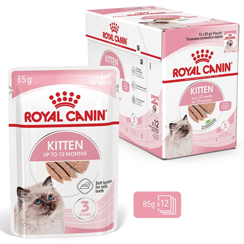 Royal Canin Kitten Nassfutter in Mousse für Kätzchen_2