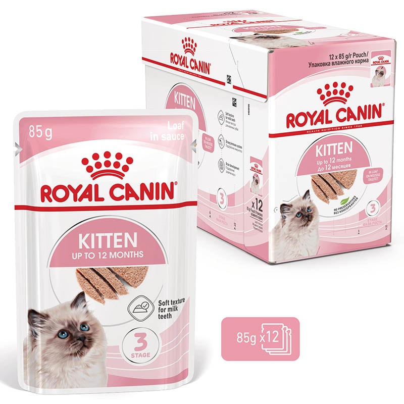 Royal Canin Kitten Nassfutter in Mousse für Kätzchen_2