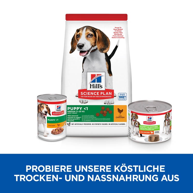 Hills Science Plan Puppy & Mother Tender Mousse mit Huhn_5