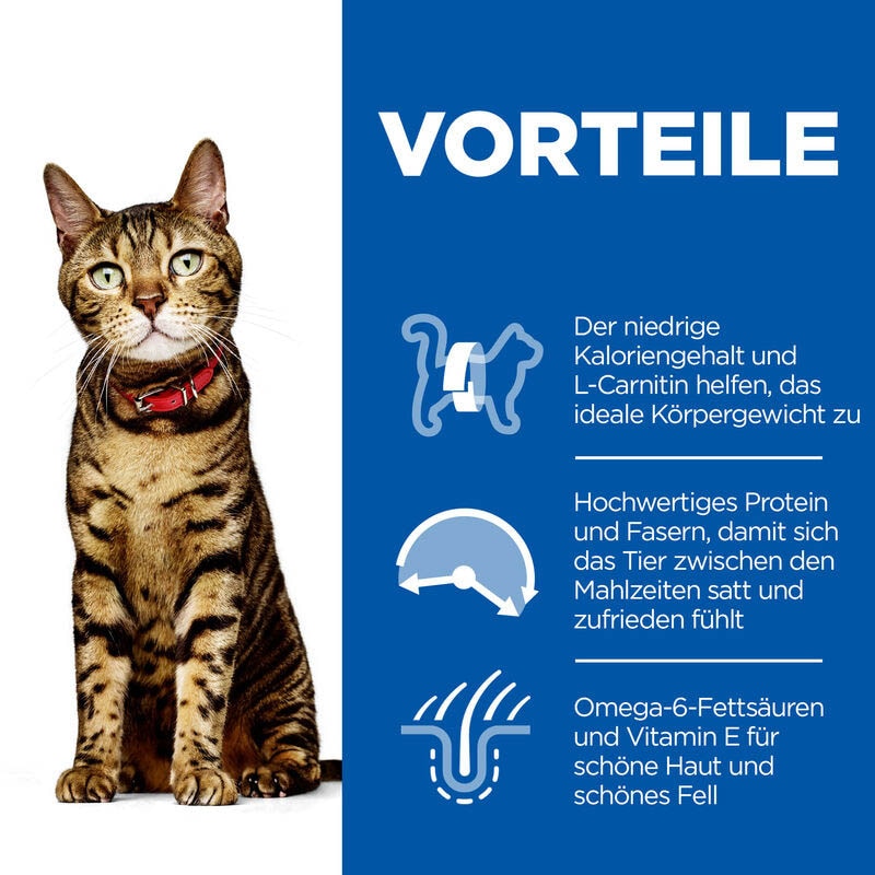 Hills Science Plan Light Adult Trockenfutter für Katzen mit Huhn_2