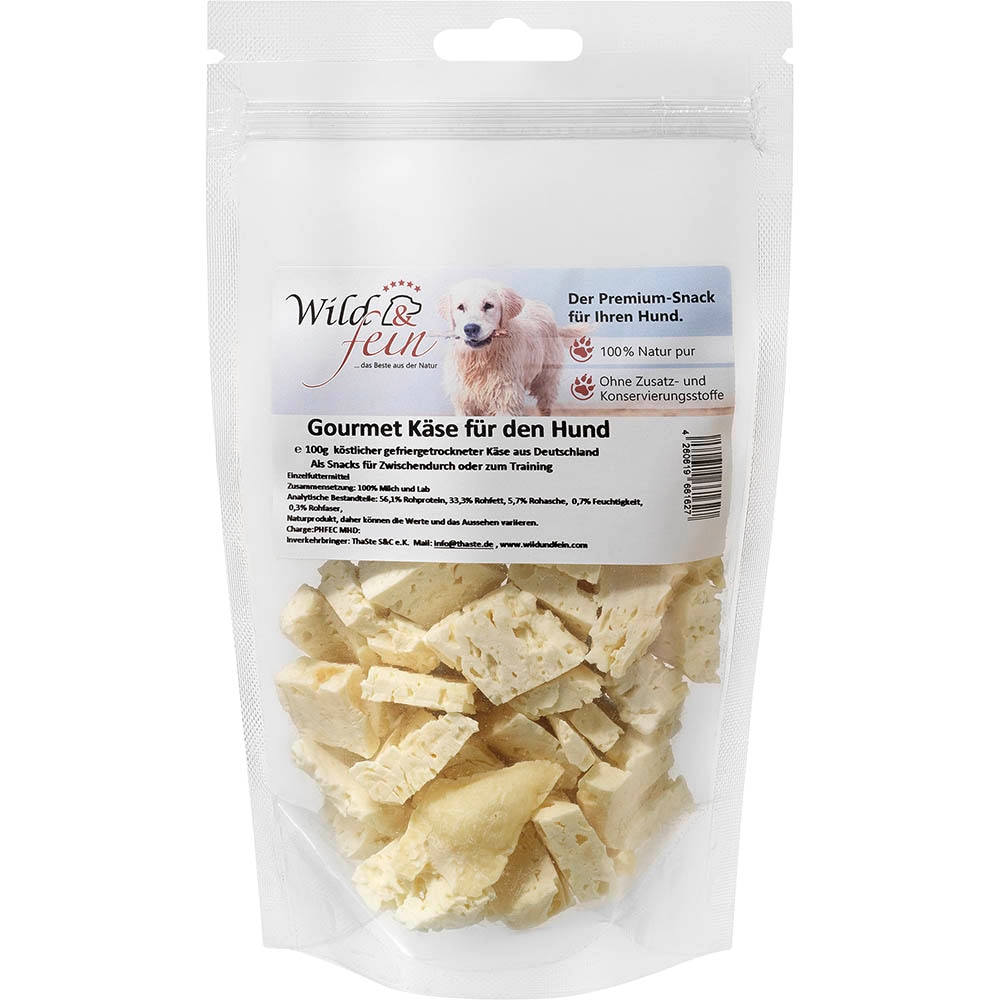 Wild und Fein Gourmet Käsesnack gefriergetrocknet _0
