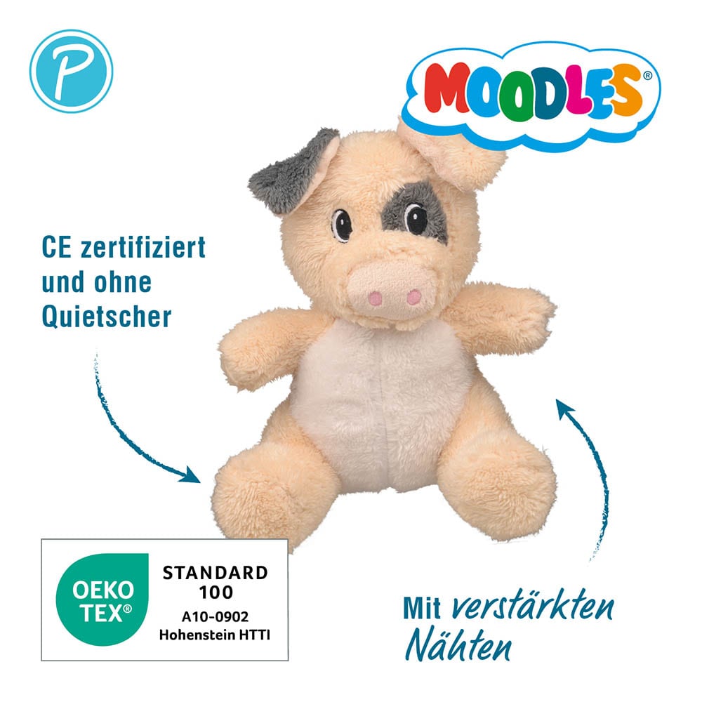 Petlando Moodles Kuscheltier Schwein Spencer_1