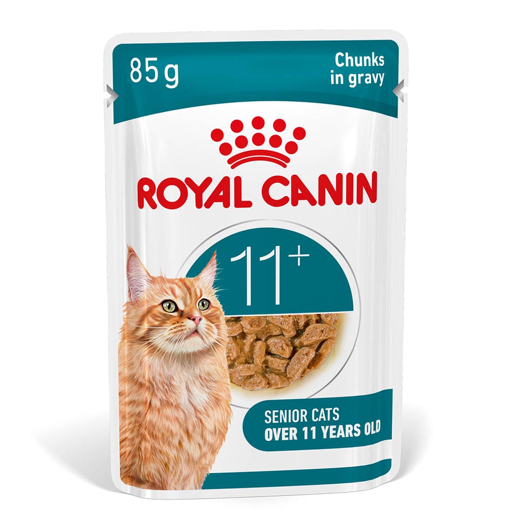 Royal Canin Ageing 11+ Feuchtnahrung in Soße für Senior Katzen ab dem 11. Lebensjahr_1