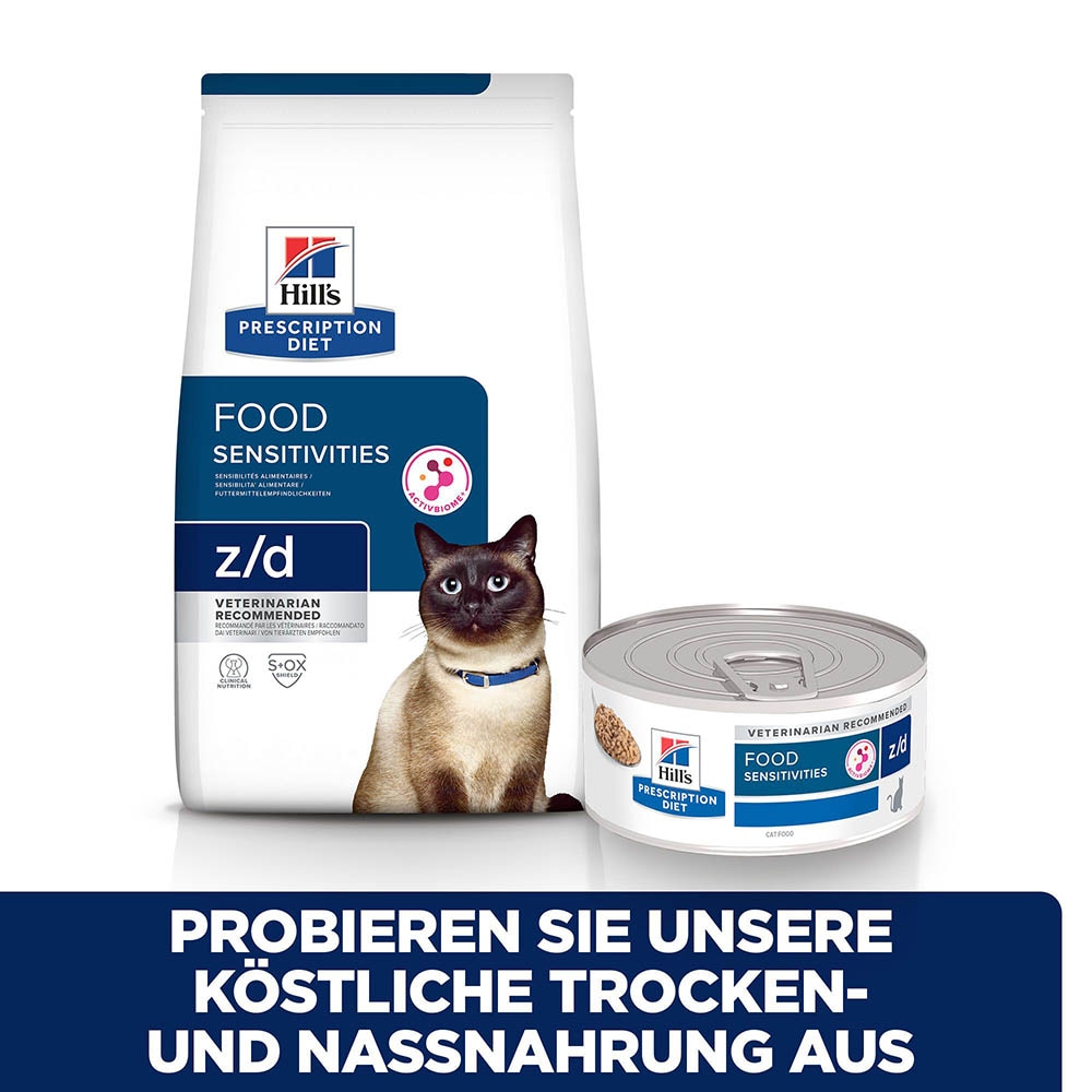 Hills Prescription Diet z/d Food Sensitivities Trockenfutter Katze_6