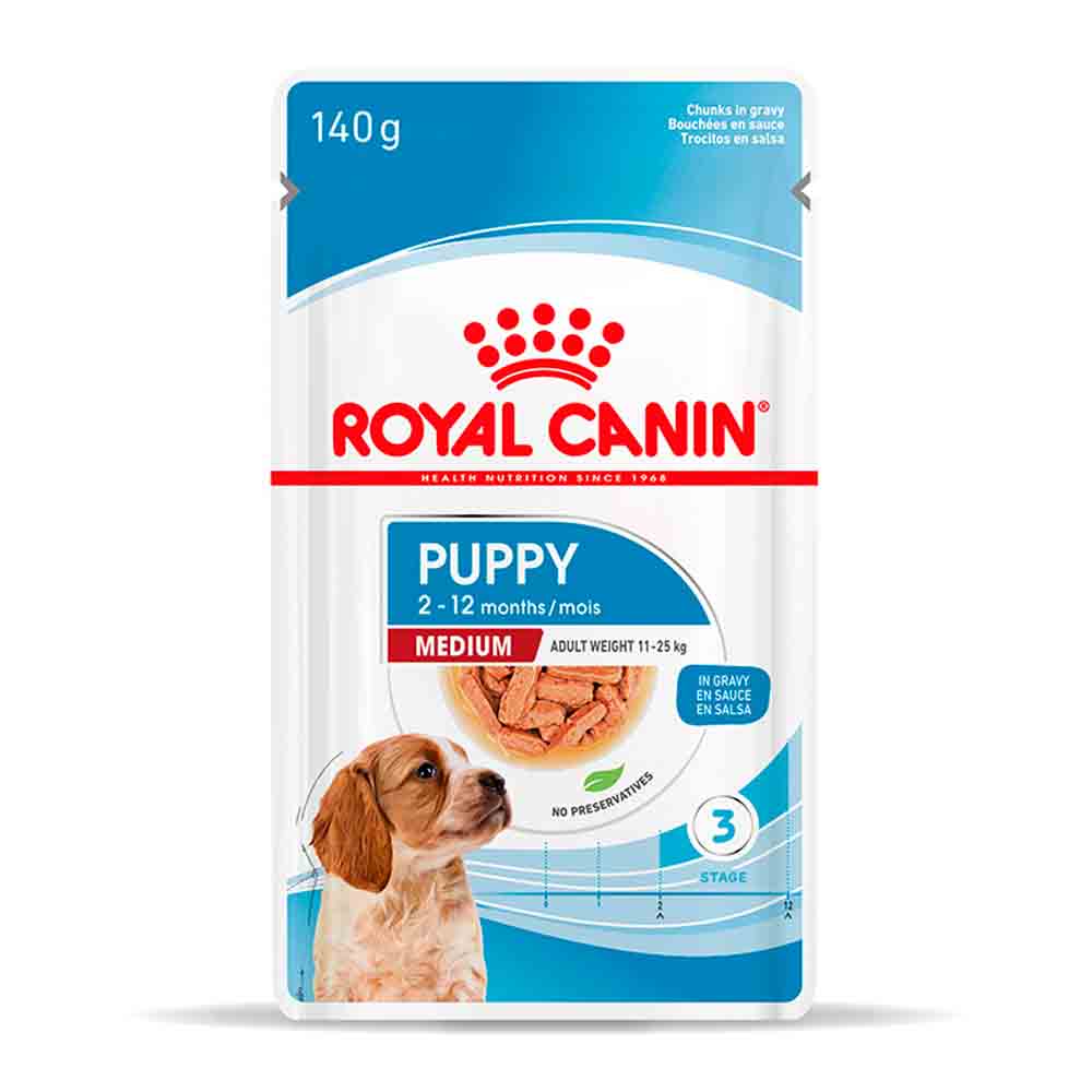Royal Canin Medium Puppy Welpenfutter nass für mittelgroße Hunde bis zum 12. Monat_1