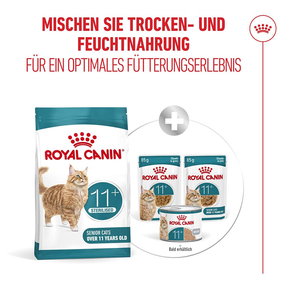 Royal Canin Ageing 11+ Sterilised Trockennahrung für kastrierte Senior Katzen_7