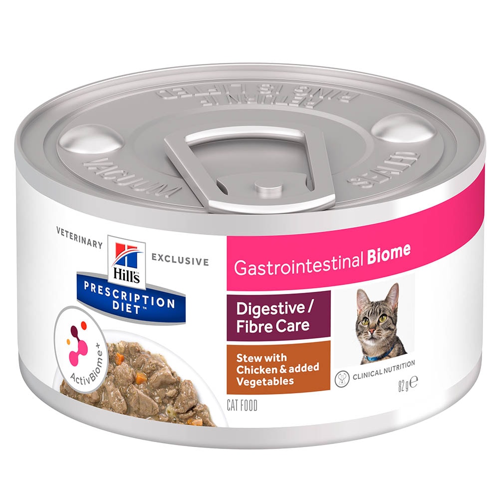Hill's Prescription Diet Gastrointestinal Biome Ragout für Katzen mit Huhn und zugefügtem Gemüse_0