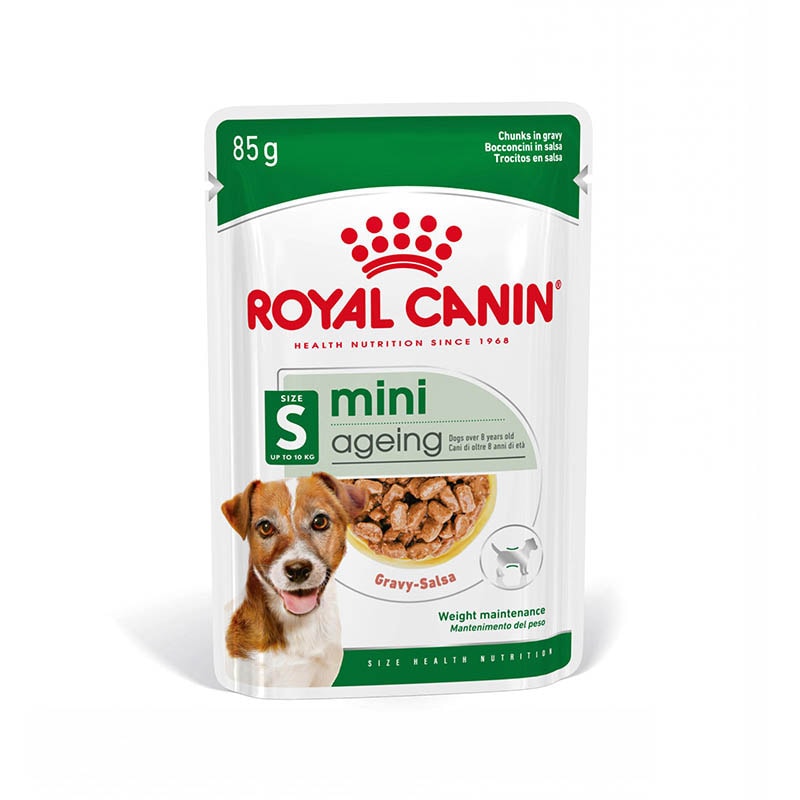 Royal Canin Mini Ageing Feuchtnahrung als Stückchen in Soße (>8. Lebensjahr)_0