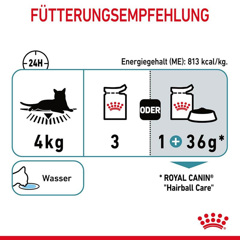 Royal Canin Hairball Care Nassfutter für Katzen in Gelee gegen Haarballenbildung_6