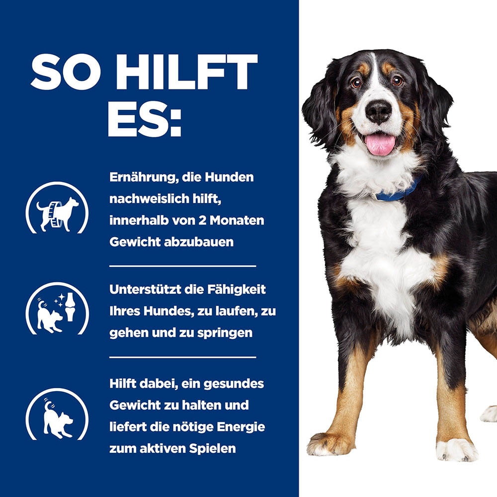 Hills Prescription Diet Metabolic + Mobility Trockenfutter für Hunde mit Huhn_2