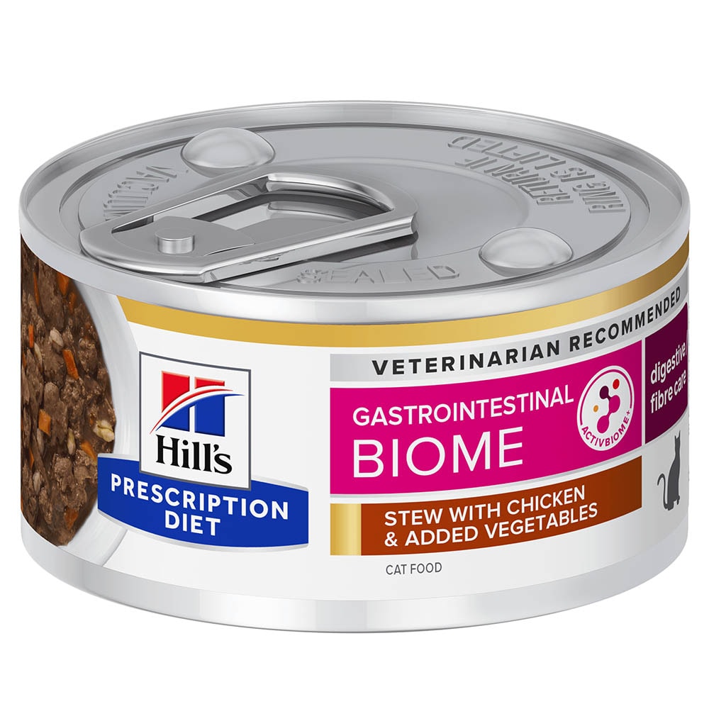 Hill's Prescription Diet Gastrointestinal Biome Ragout für Katzen mit Huhn und zugefügtem Gemüse_0