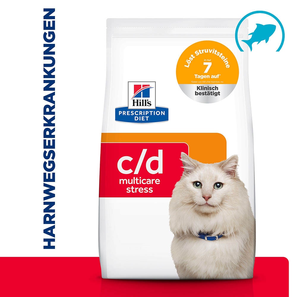 Hills Prescription Diet c/d Urinary Care Multicare Stress Katzenfutter_1