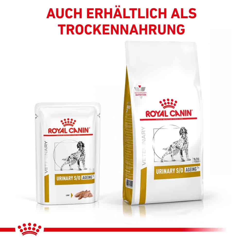 Royal Canin Veterinary Urinary S/O Ageing 7+ Nassfutter für Hunde_5