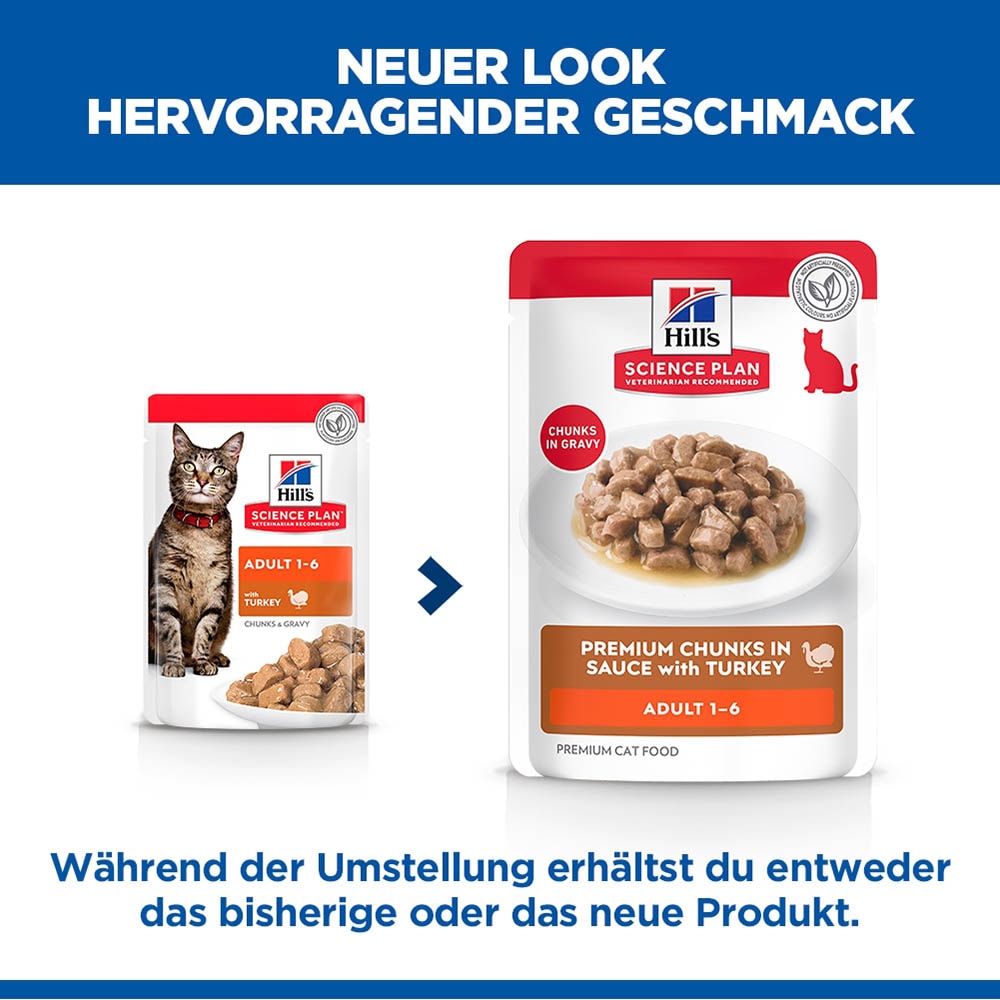 Hills Science Plan Adult Truthahn Nassfutter für Katzen_2