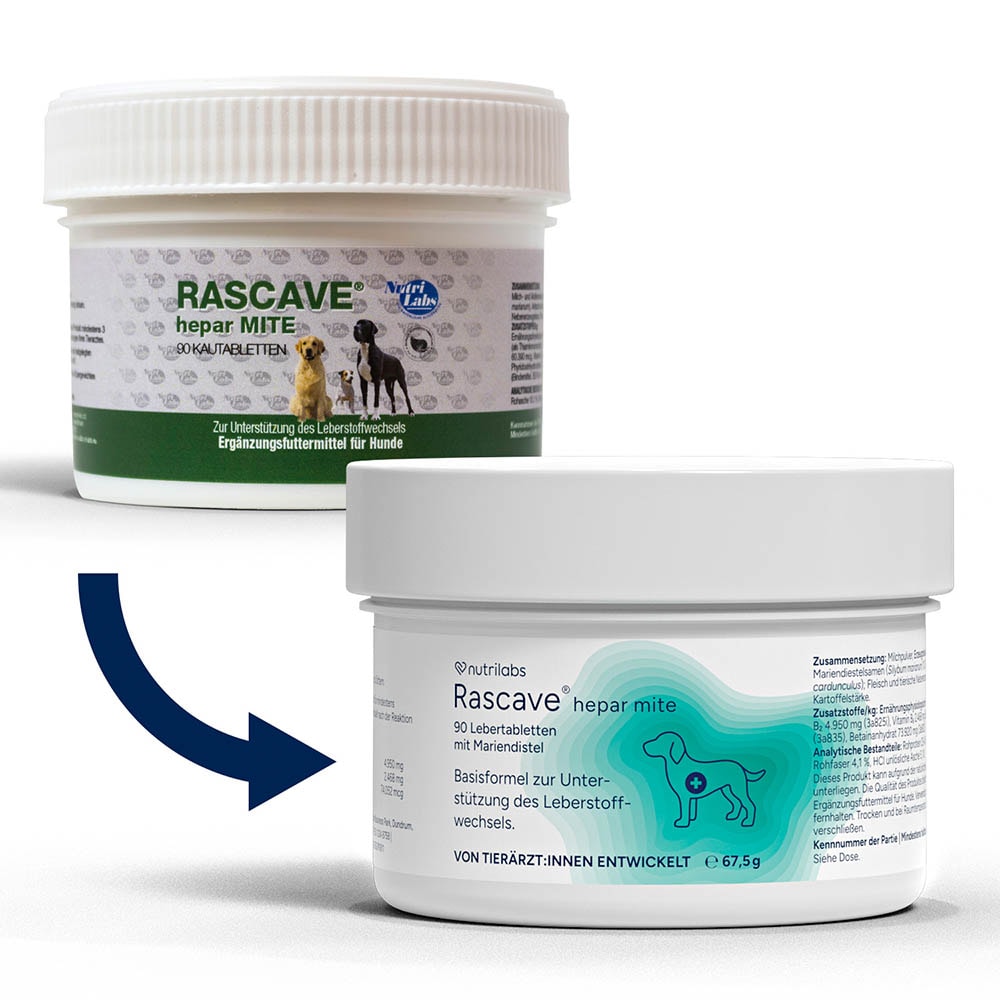 NutriLabs Rascave Hepar mite Kautabletten Hund_1