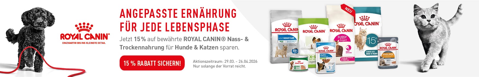 Royal Canin Aktion