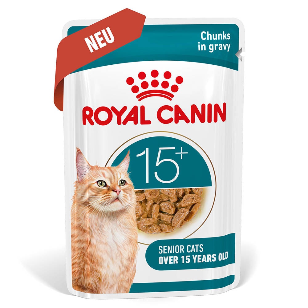 Royal Canin Ageing 15+ Feuchtnahrung in Soße für Senior Katzen ab dem 15. Lebensjahr_0