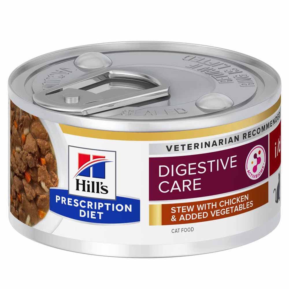 Hills Prescription Diet i/d Ragout mit Huhn & zugefügtem Gemüse Nassfutter für Katzen_0