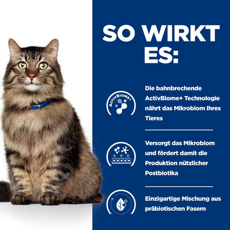 Hill's Prescription Diet Gastrointestinal Biome Ragout für Katzen mit Huhn und zugefügtem Gemüse_4