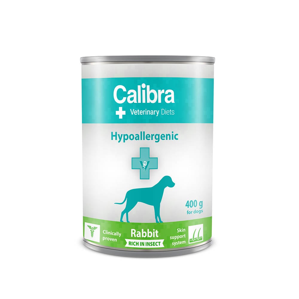 Calibra Veterinary Diets Hypoallergenic Kaninchen & Insekten Nassfutter für Hunde_0