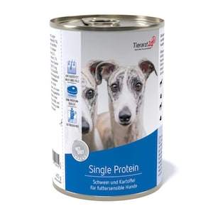 Tierarzt24 Vet Diet Single Protein Nassfutter fr Hunde | Tierarzt24.de