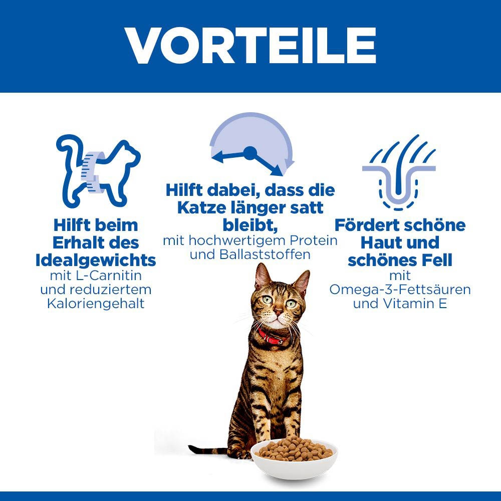 Hills Science Plan Light Adult Trockenfutter für Katzen mit Huhn_3