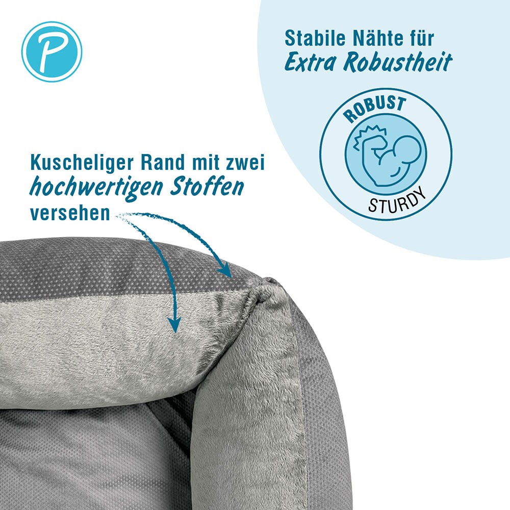 Petlando Like Ortho Bett Lucy grau_2