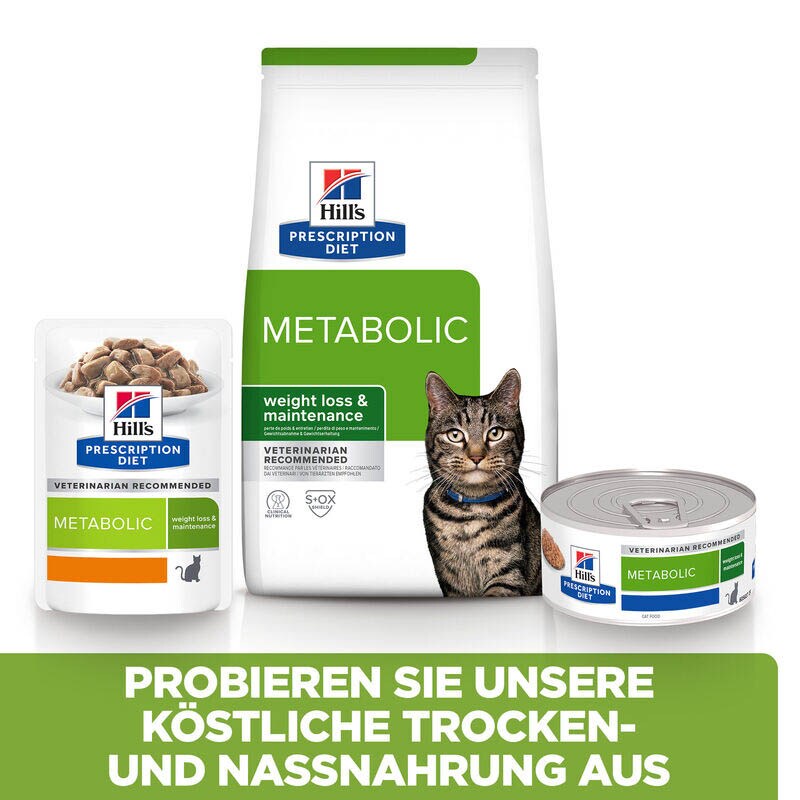 Hills Prescription Diet Metabolic Trockenfutter für Katzen mit Thunfisch _5